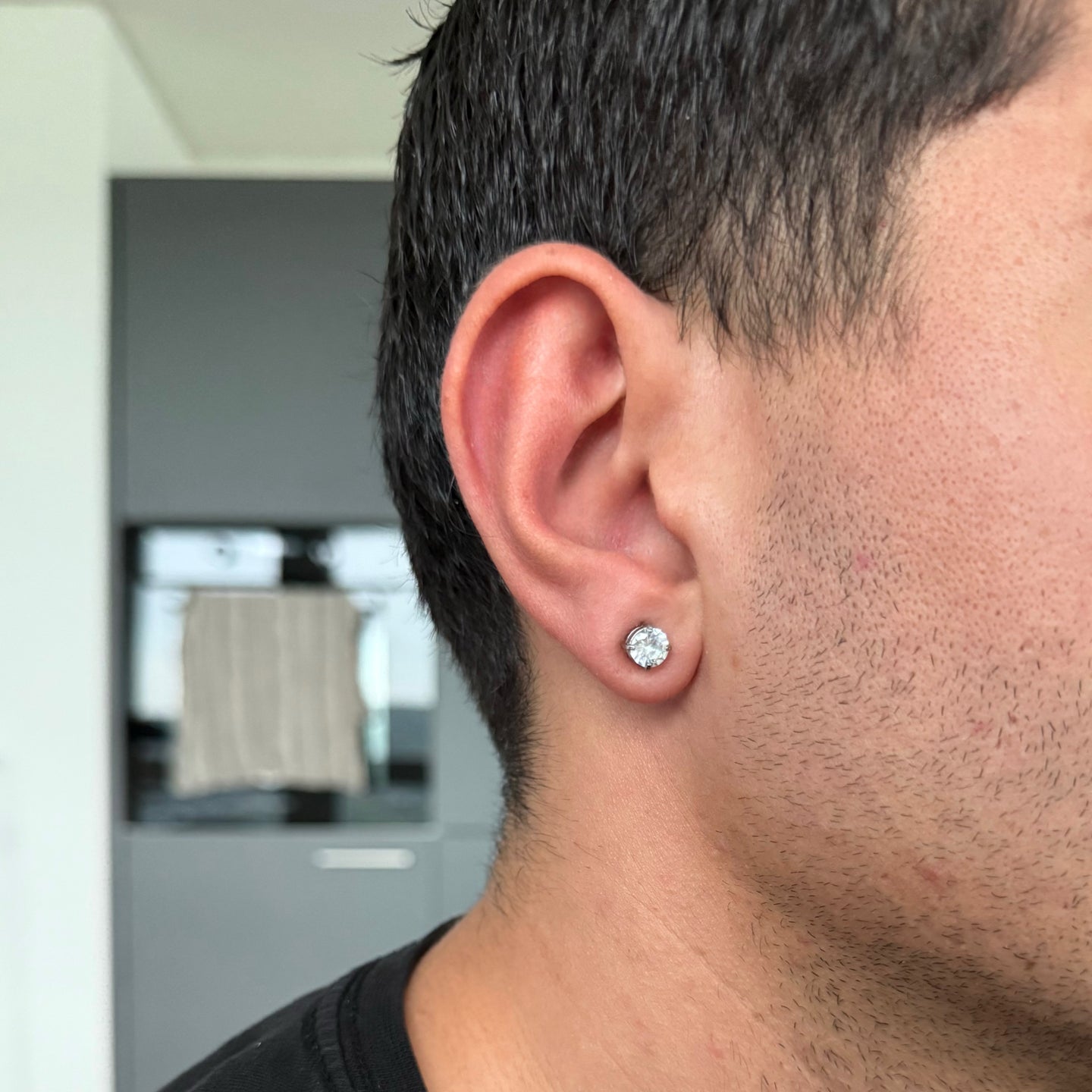 Magnetic Earrings 6mm Stainless Steel – Clip-On Earrings (Set of 2)